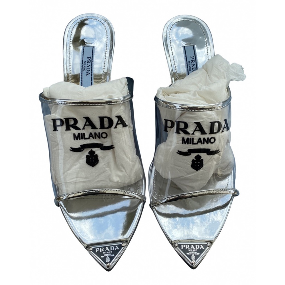 Prada PVC Mules